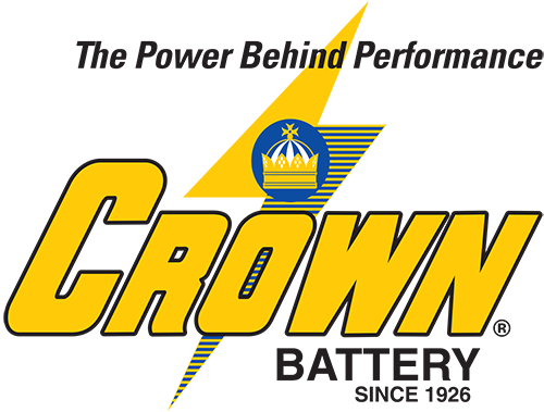 Crown Battery logo.