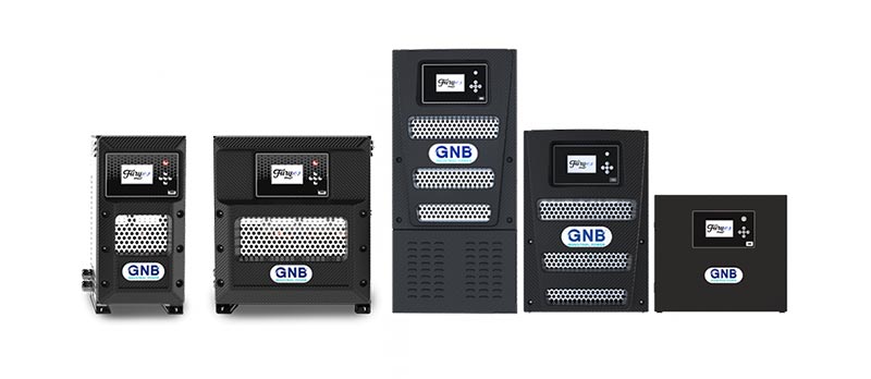 GNB Fury X7 and X3 battery chargers.