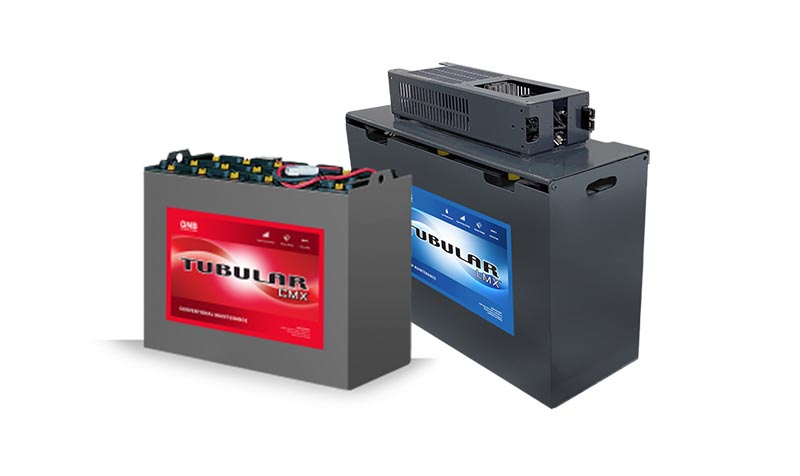 GNB Tubular LMX and CMX batteries.