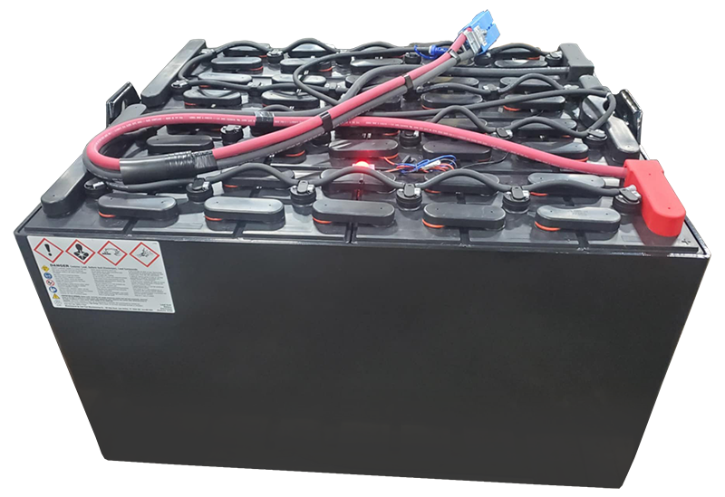 Lead Acid forklift battery.